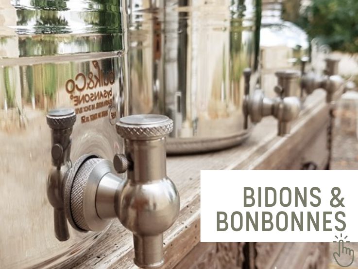 Bidons et bonbonnes à vrac